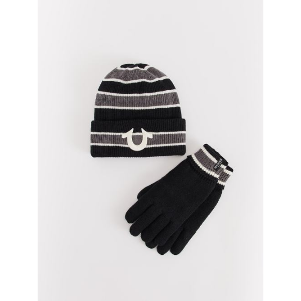 True Beanie And Glove Set