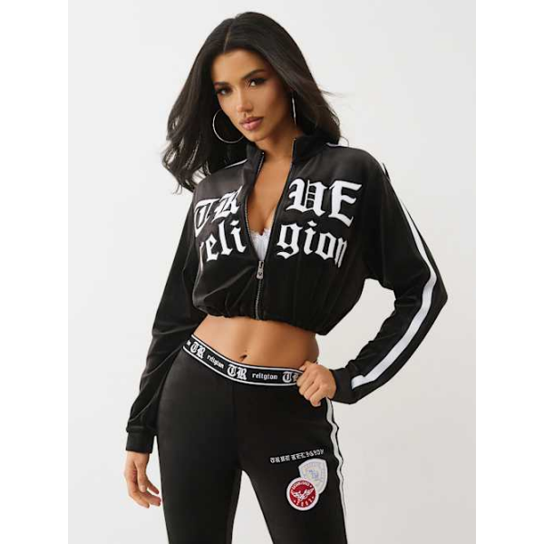 Women's Velour Track Jacket