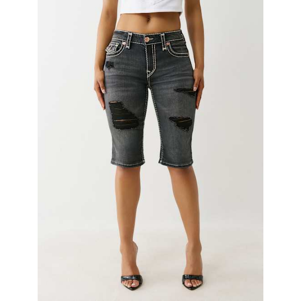 Women's Riley Distressed Super T Bermuda Short