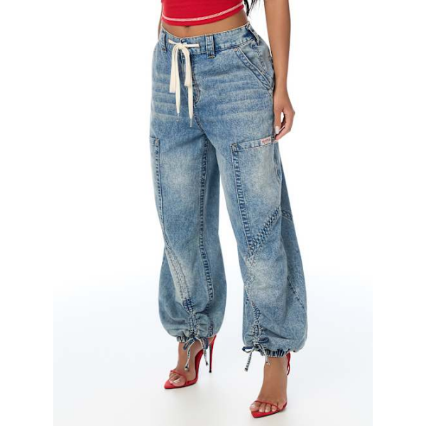 Women's Balloon Horseshoe Jogger Pants
