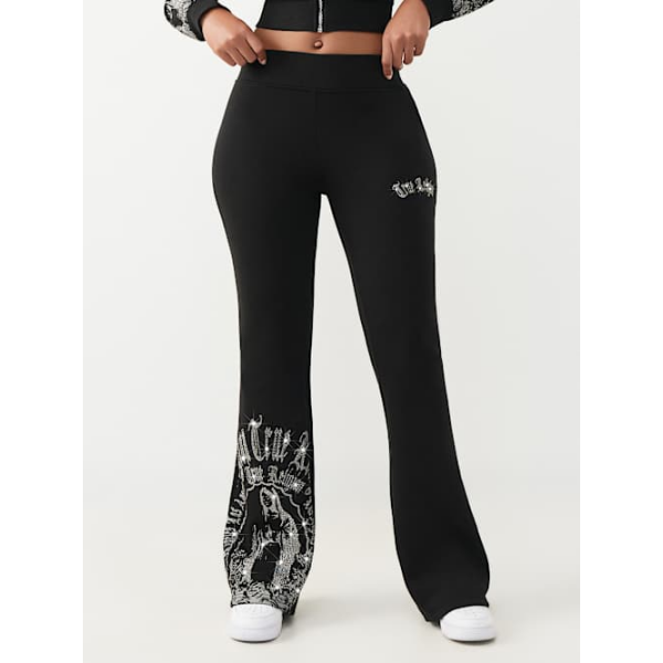 Women's Blessed Mid Rise Bootcut Sweatpant