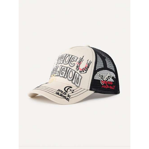 Flame Horseshoe Trucker Hat