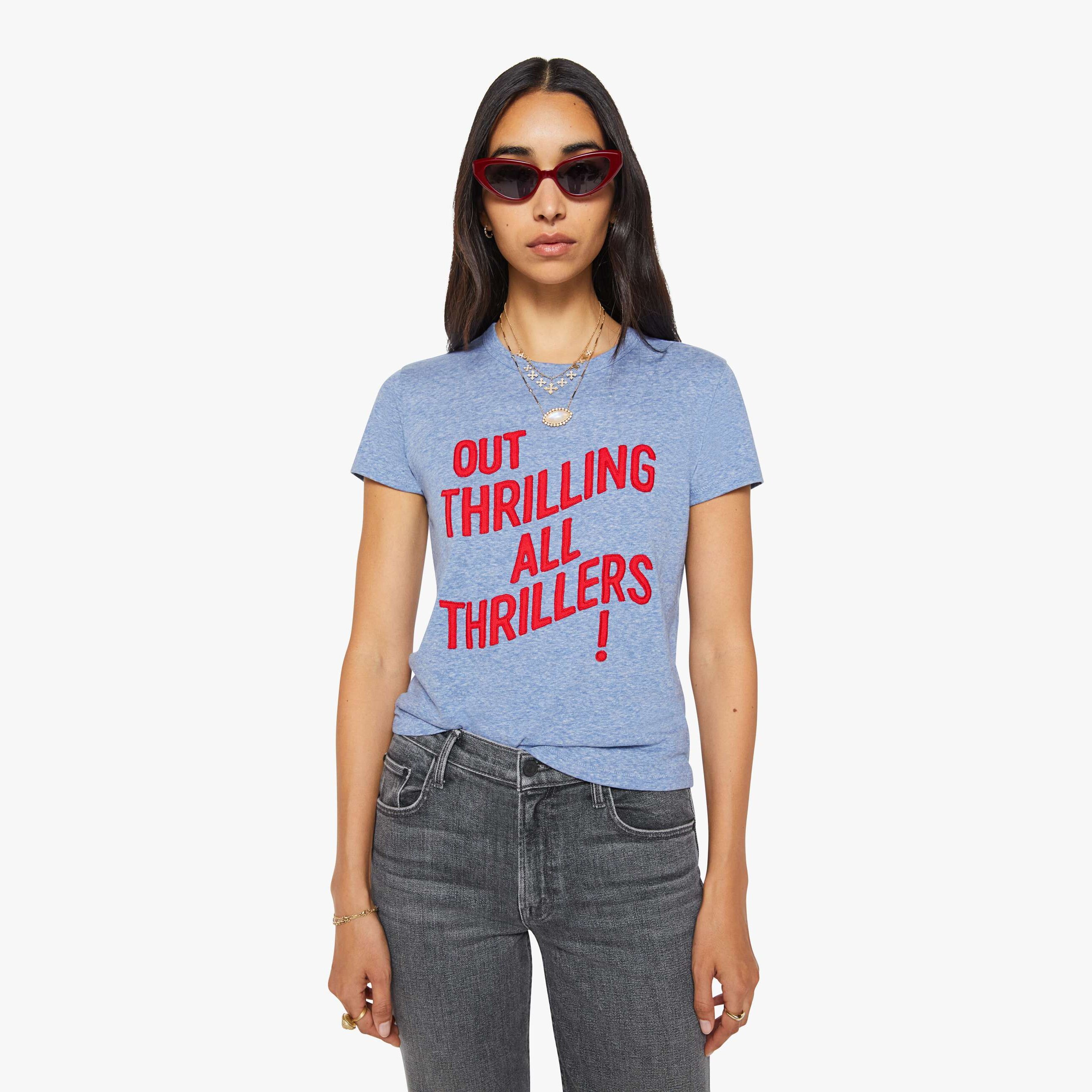 Mother The Lil Goodie Out Thrilling All Thrillers! T-shirt In Green