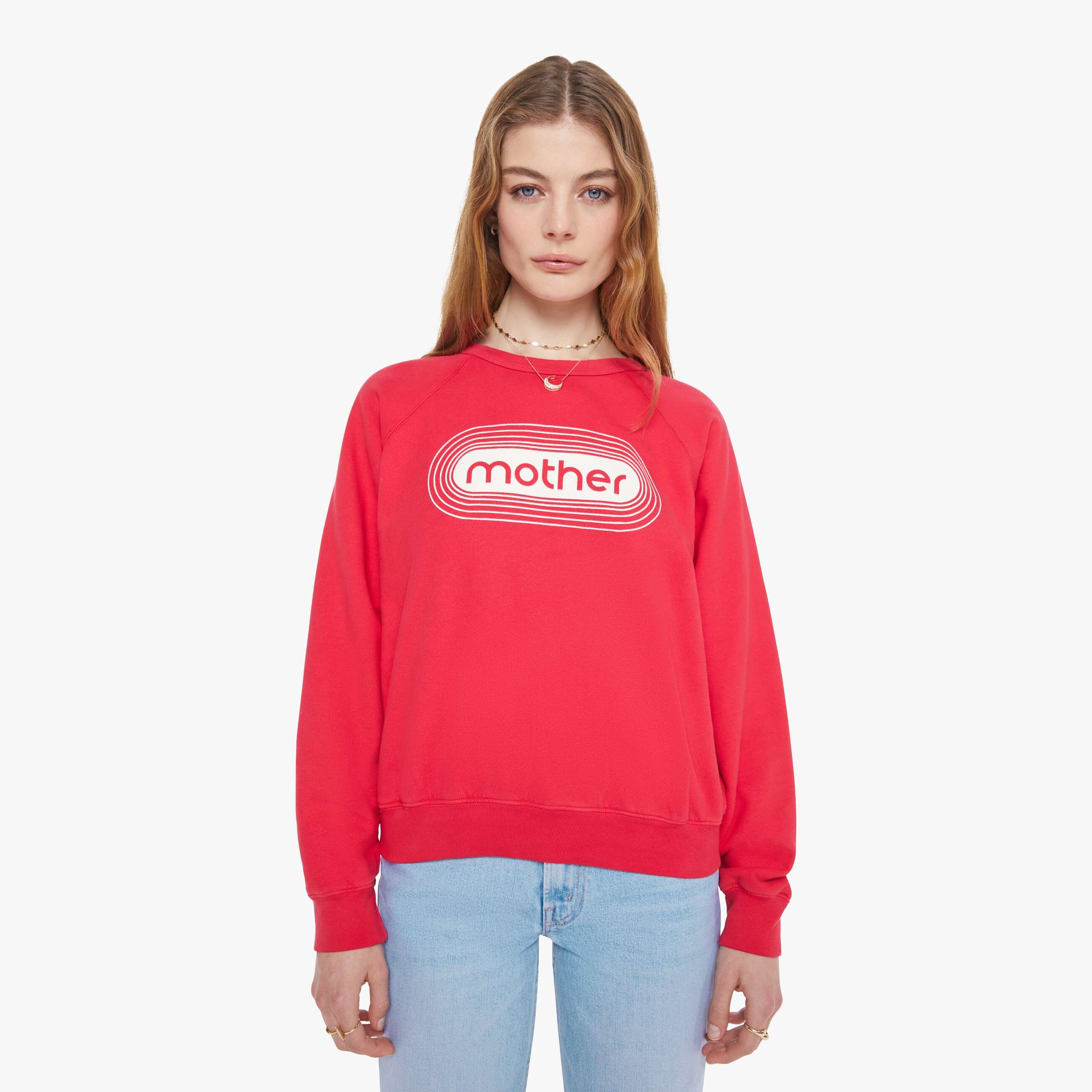 Mother The Concert Stereo Shirt In Red