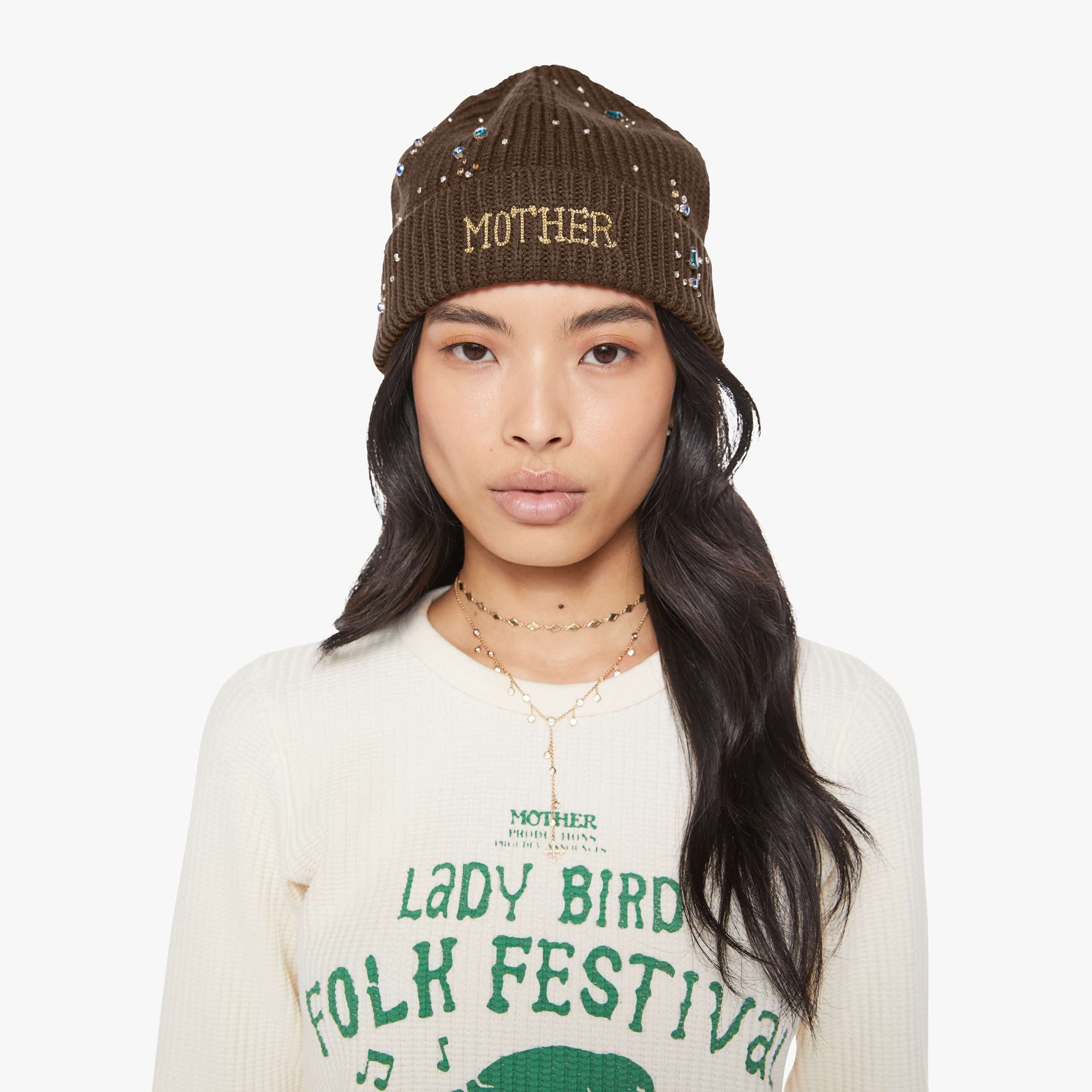 Mother The Beanie In Brown
