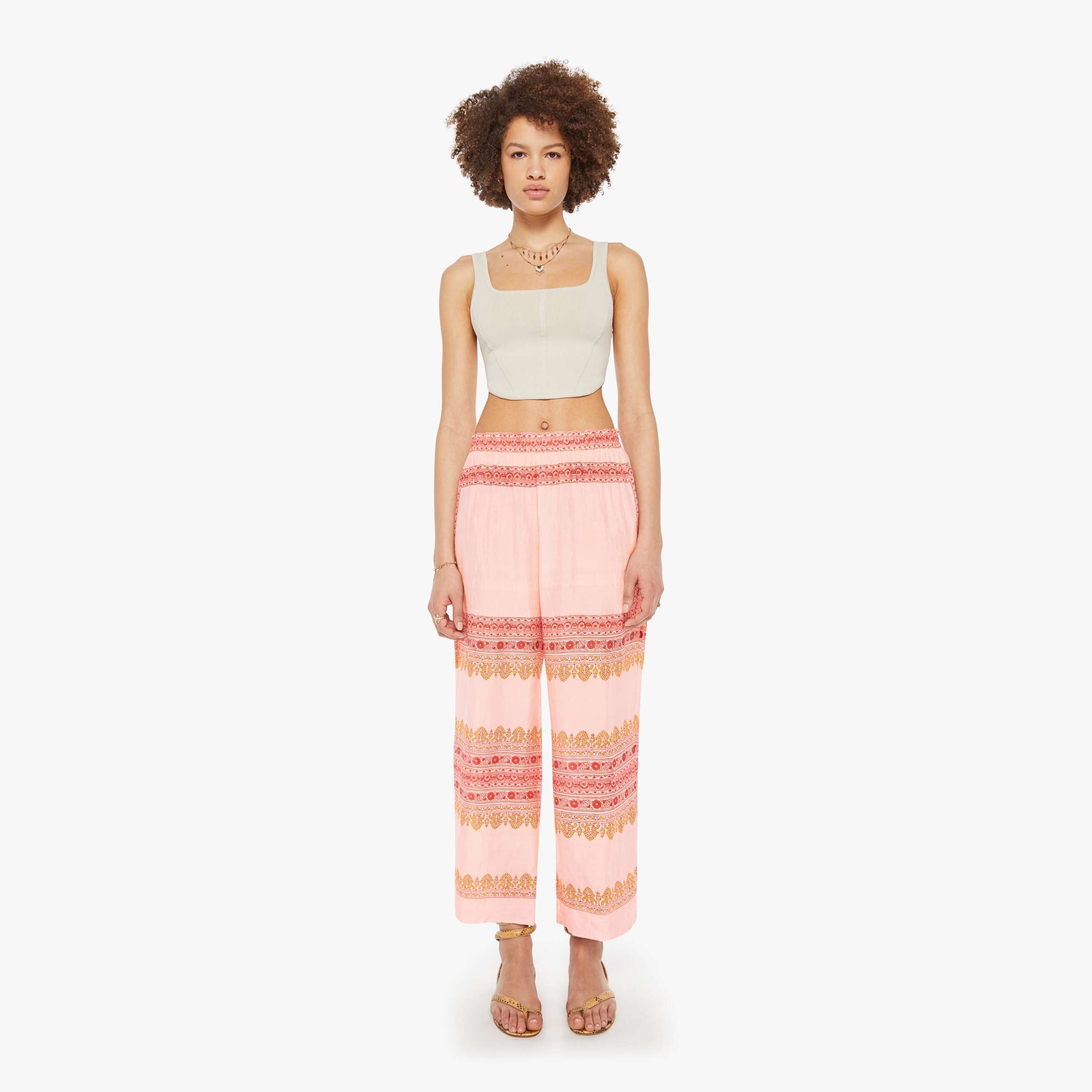 Alix Of Bohemia Otto Pants Blush Tile In Multi