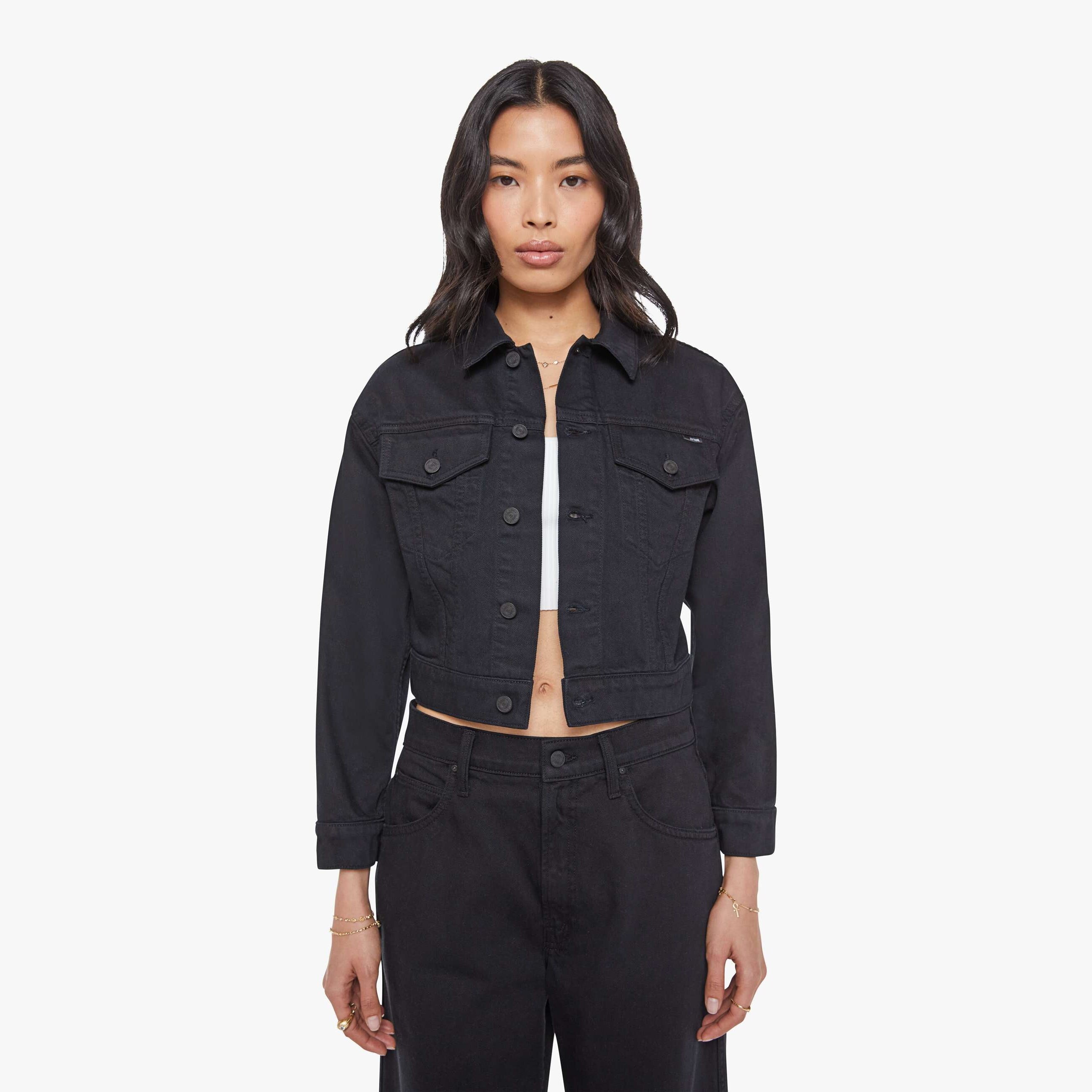 Mother The Big Shorty Pirate Jacket In Black