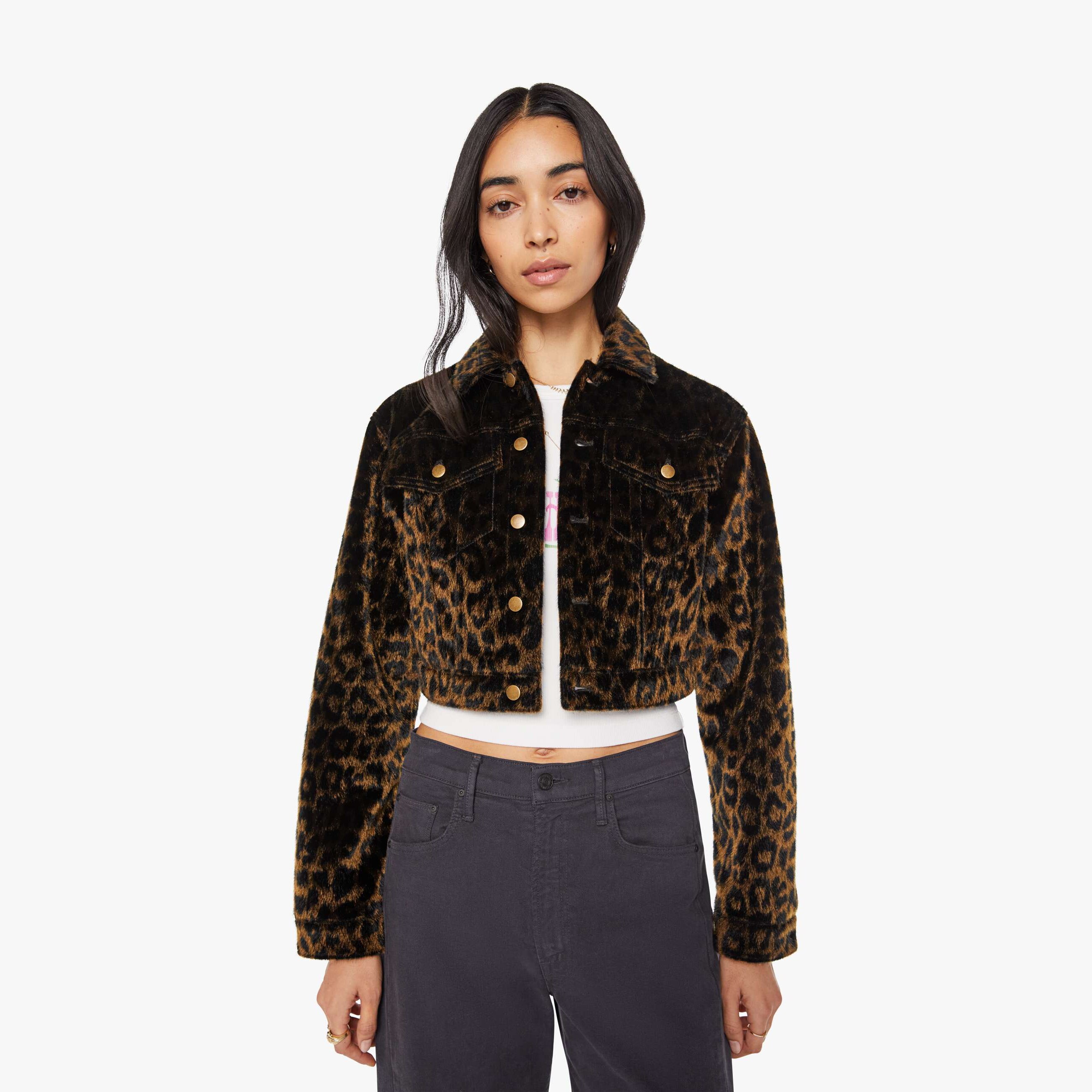 Mother The Shorts Stack On The Prowl Jacket In Brown