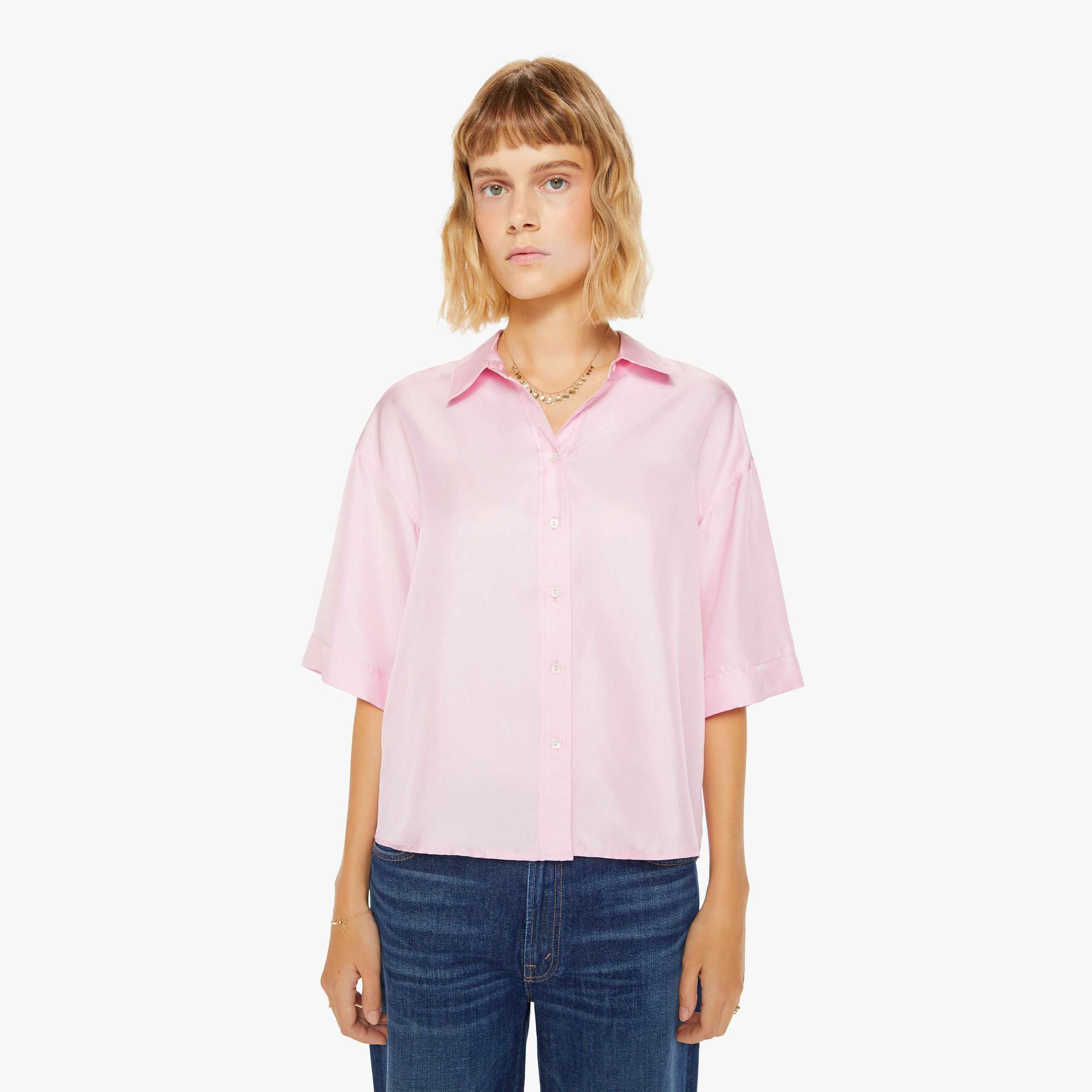 Xirena Gracie Shirt Petula In Pink