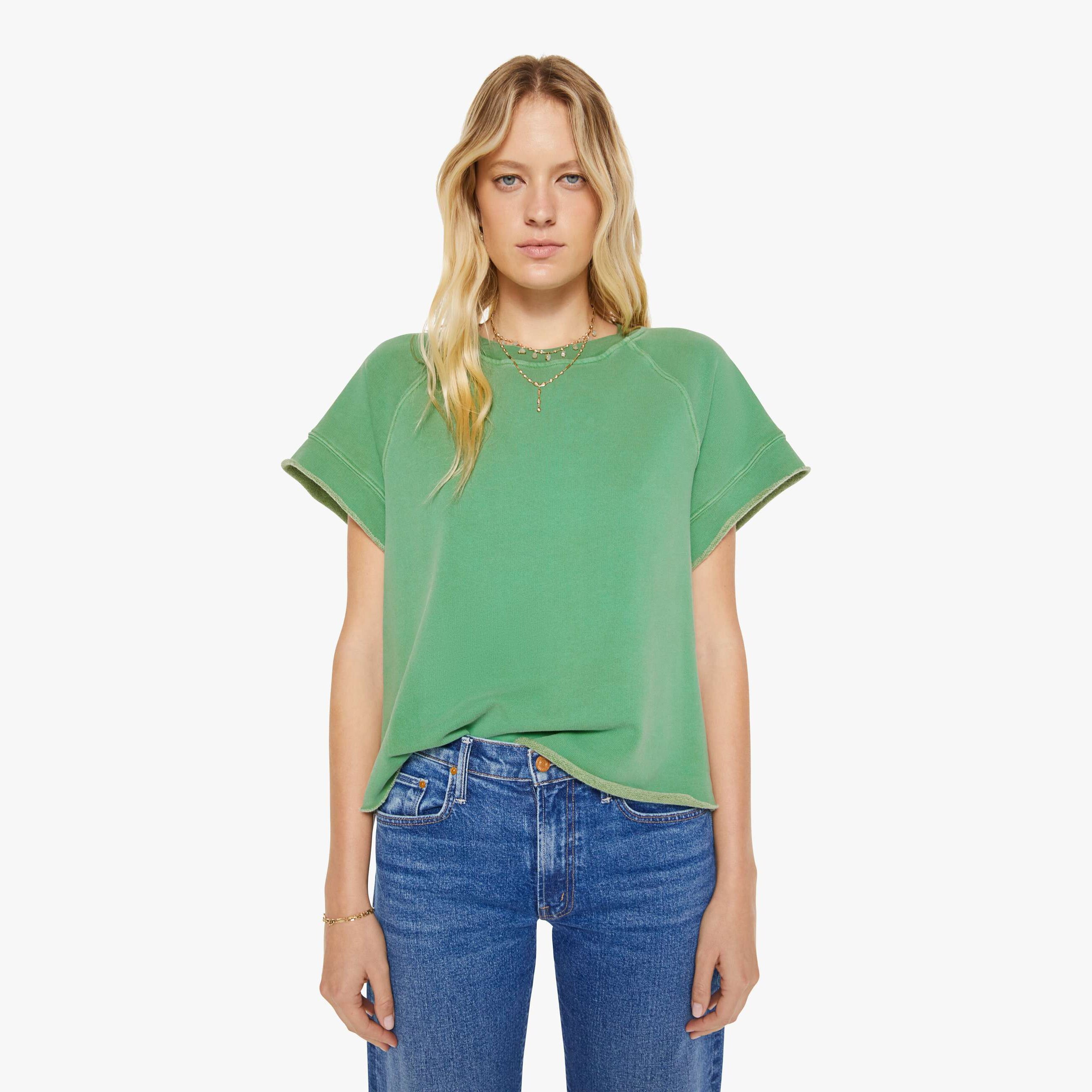 Xirena Callie Sweatshirt Aloe In Green
