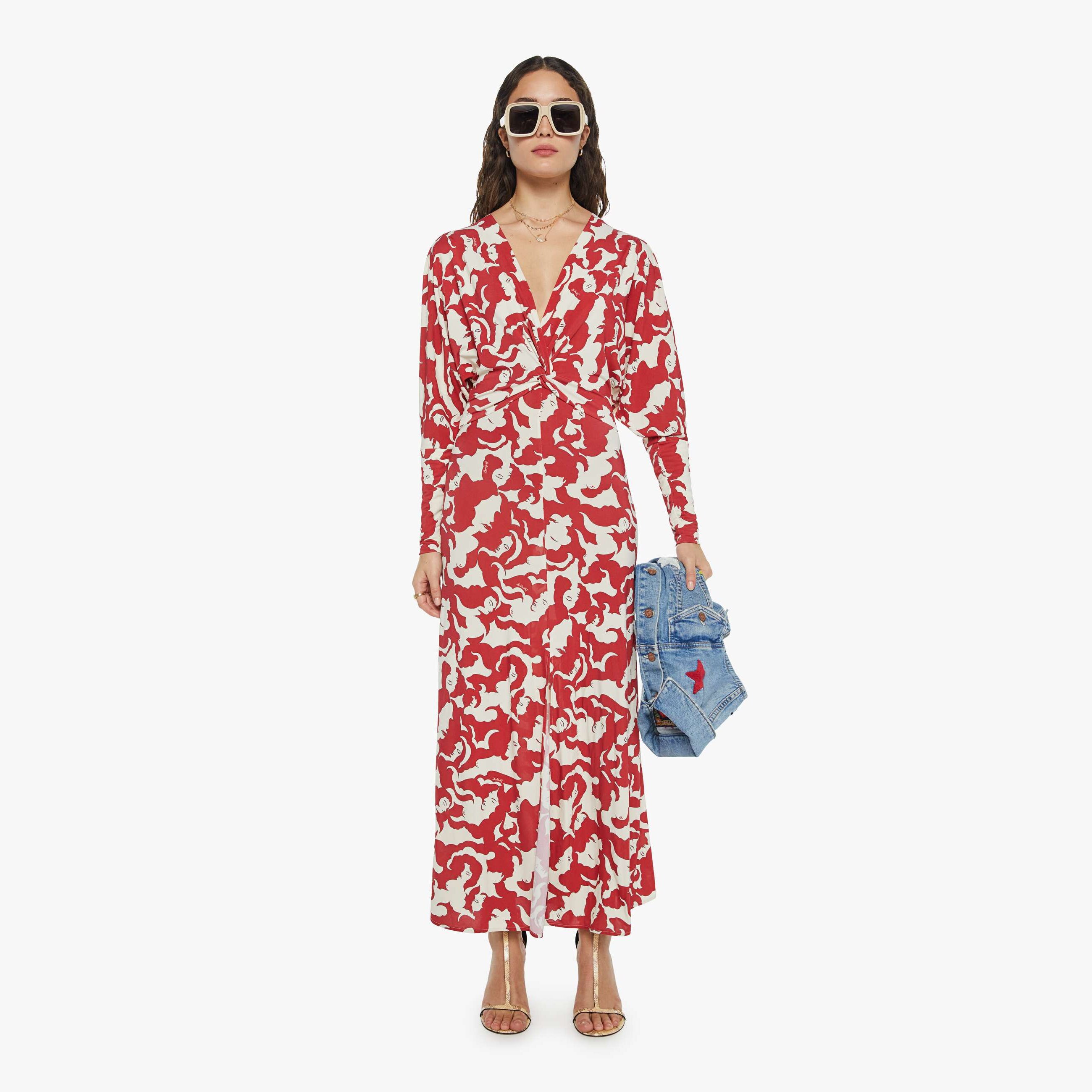 La Doublej X Xx Dress Mamma In Red