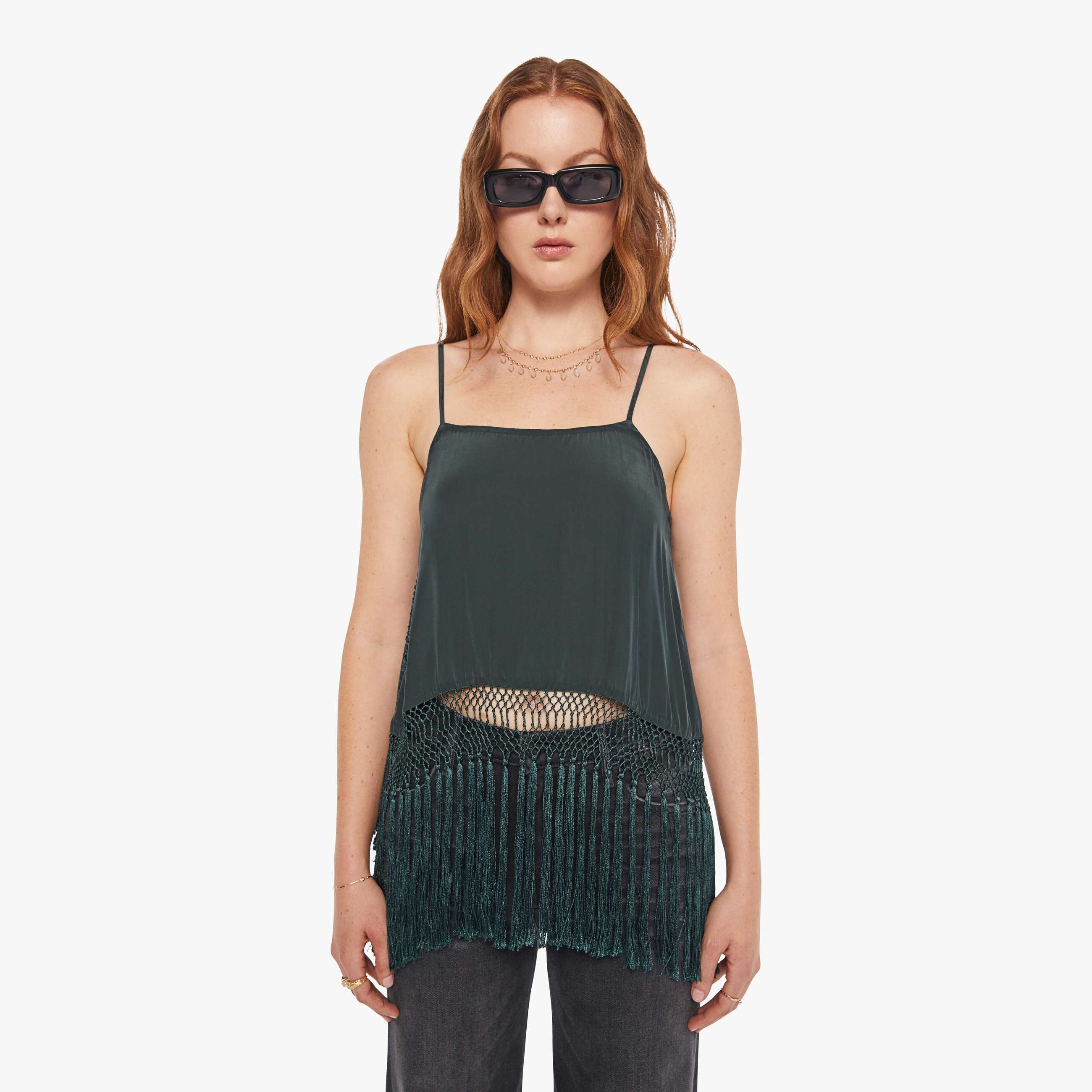 Maria Cher Audrey Top Ridge In Black