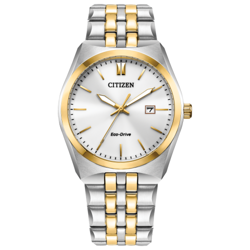 Citizen Eco-Drive Men's Corso Two-Tone Stainless Steel Bracelet Watch 40mm - Two-tone
