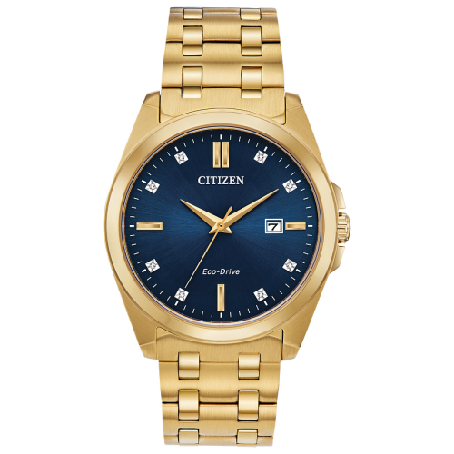Citizen Eco-Drive Men's Corso Gold-Tone Stainless Steel Bracelet Watch 41mm - Gold